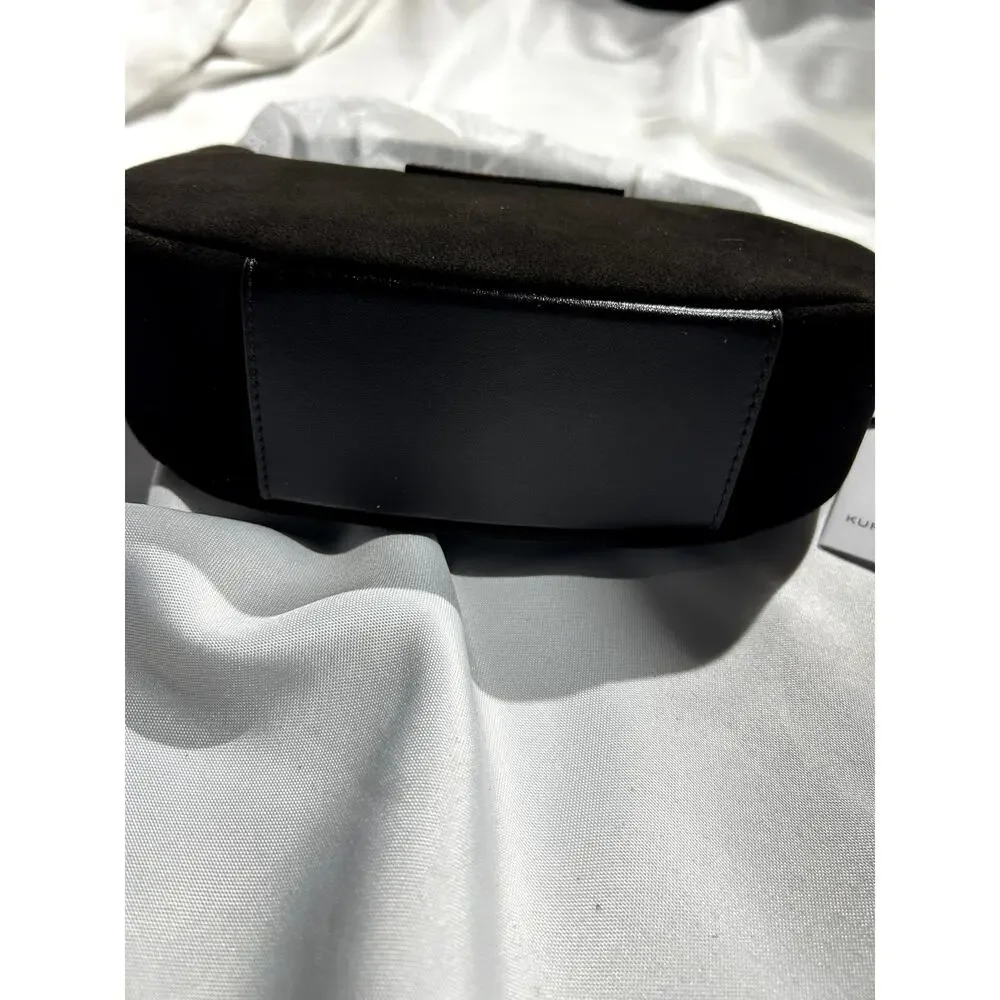 Kurt Geiger Chelsea Hobo Brown Suede Shoulder Bag NWT - Picture 9 of 11